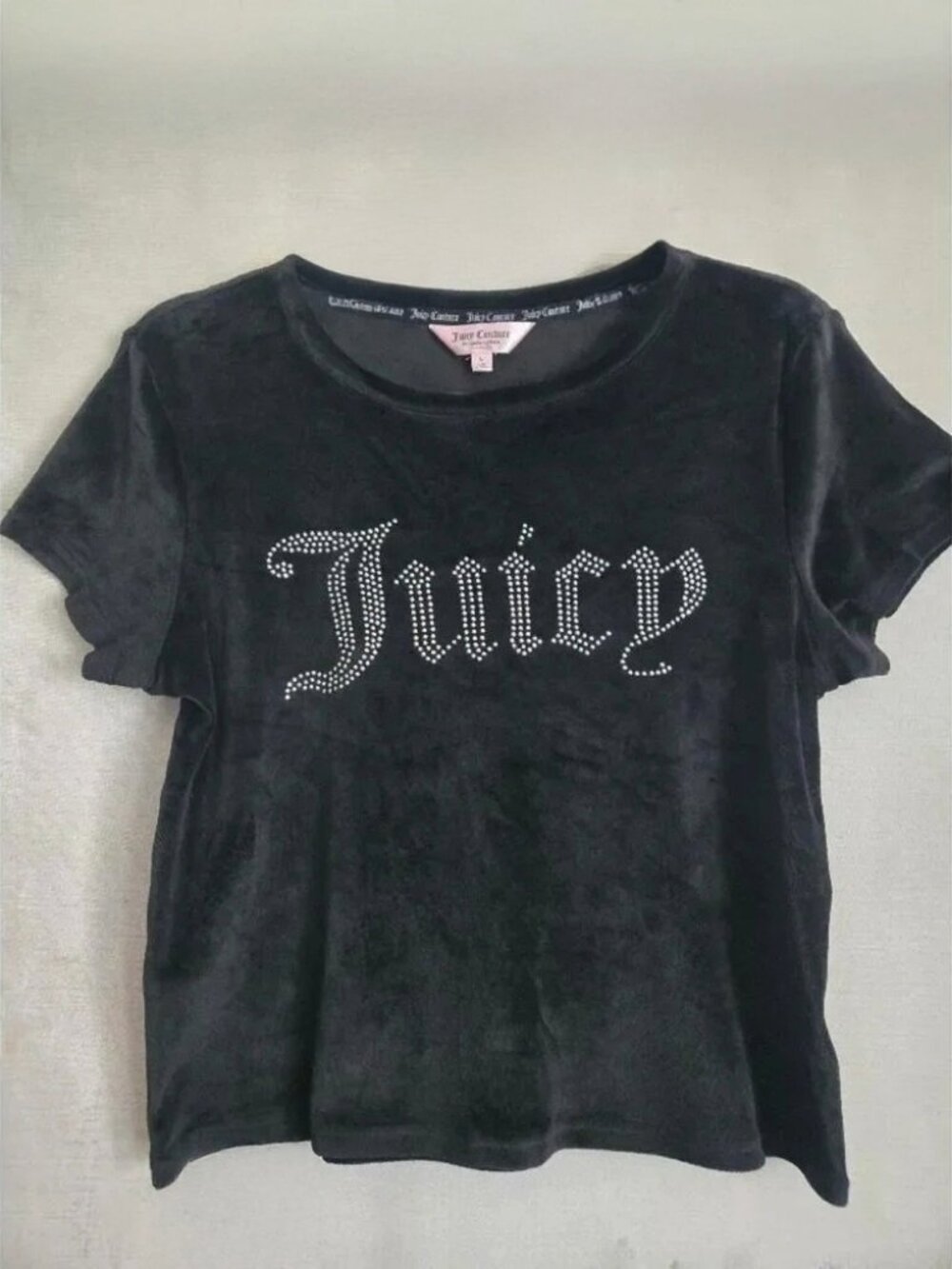 Juicy Couture Soft Jersey Sleep Top - Size Large - Pre-owned